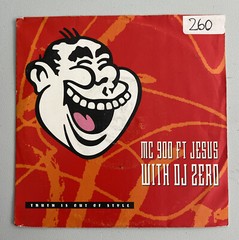 MC 900 FT JESUS Truth Is Out Of Style 7″ Rare 1990 BELGIUM Picture Sleeve VG+/NM