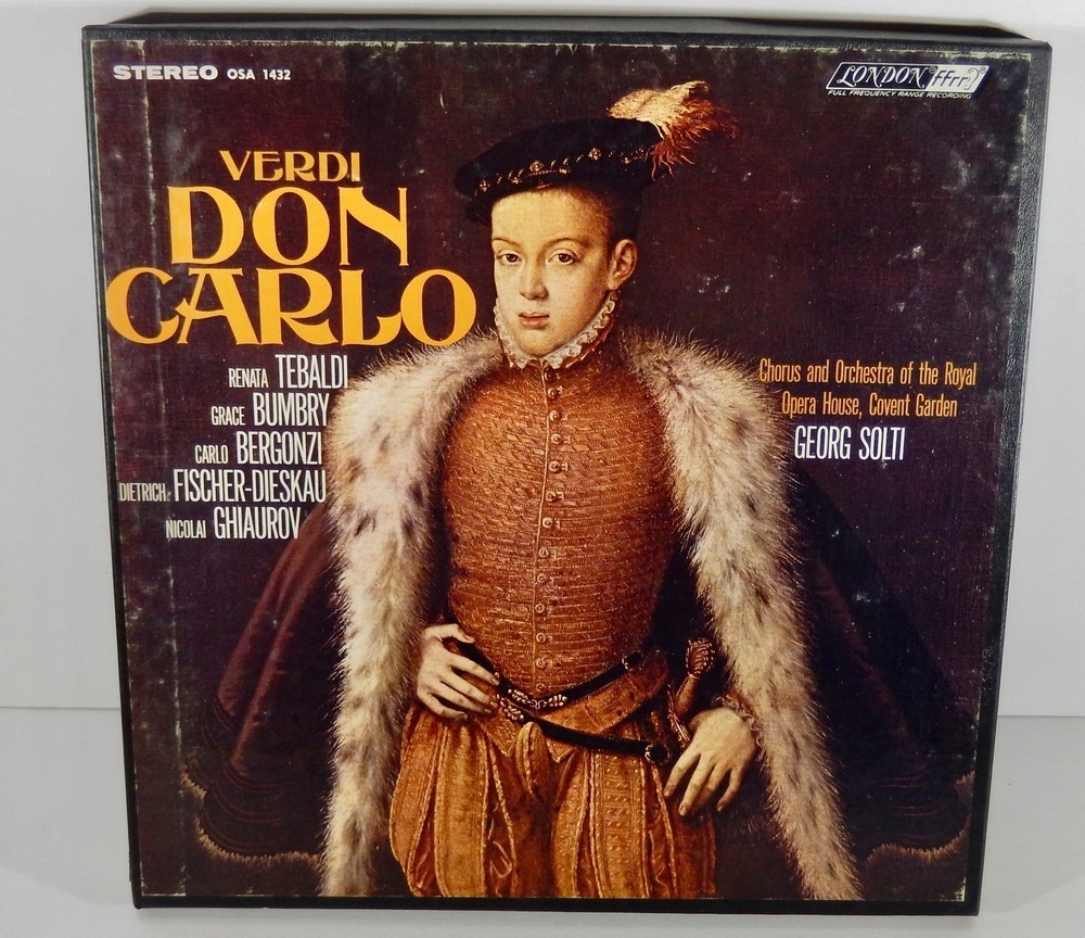 VERDI  Don Carlo  (w/ Geroge Solti ) 