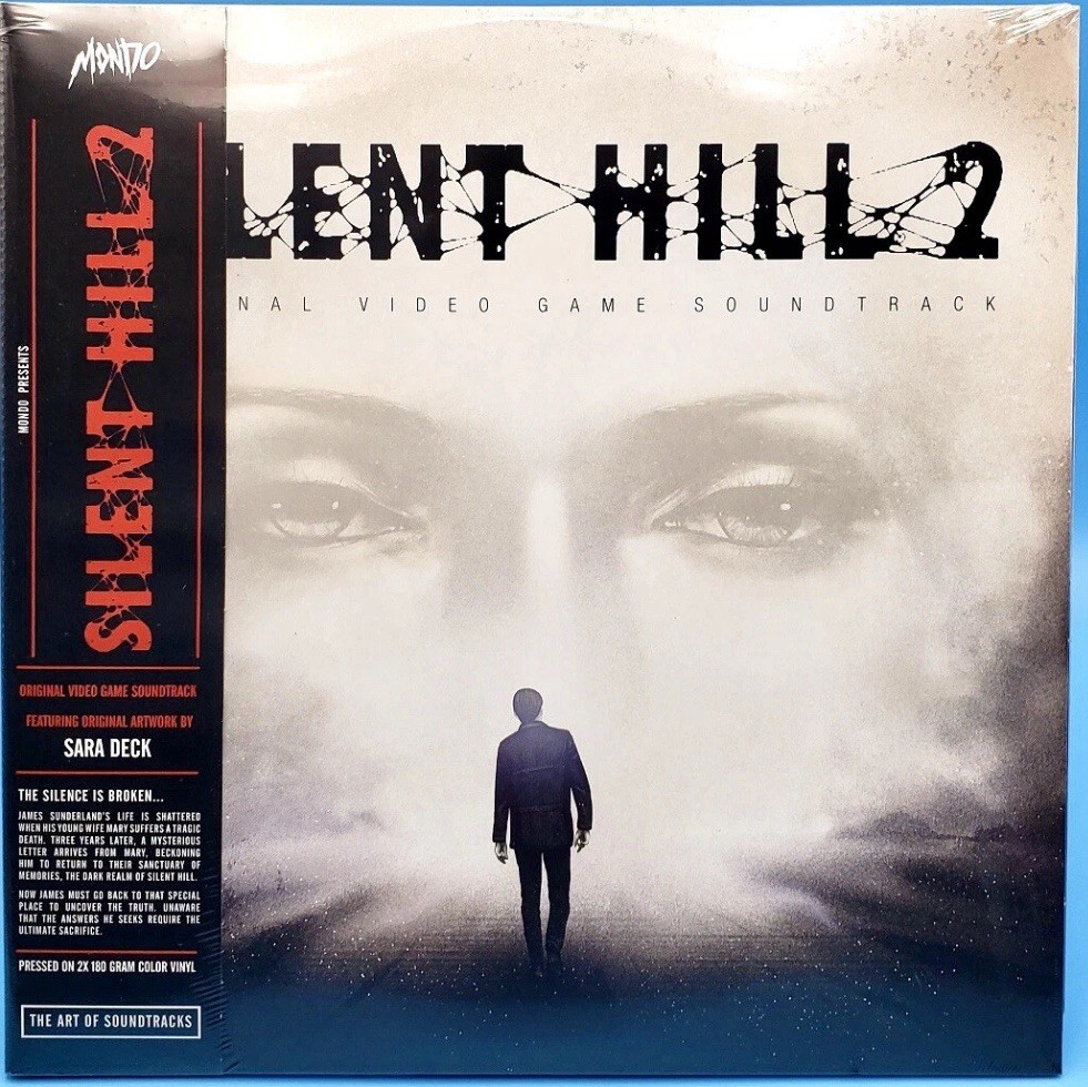 Silent Hill 2 Original Video Game Vinyl Soundtrack Silver 2xLP Record Mondo