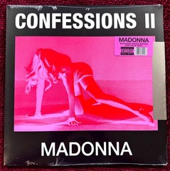 MADONNA CONFESSIONS RECORD TIKTOK PROMO BABY BLUE VINYL IN HAND LP SOLD OUT MINT