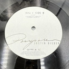 Justin Bieber: Purpose (Double Vinyl LP 2015 Def Jam Records)