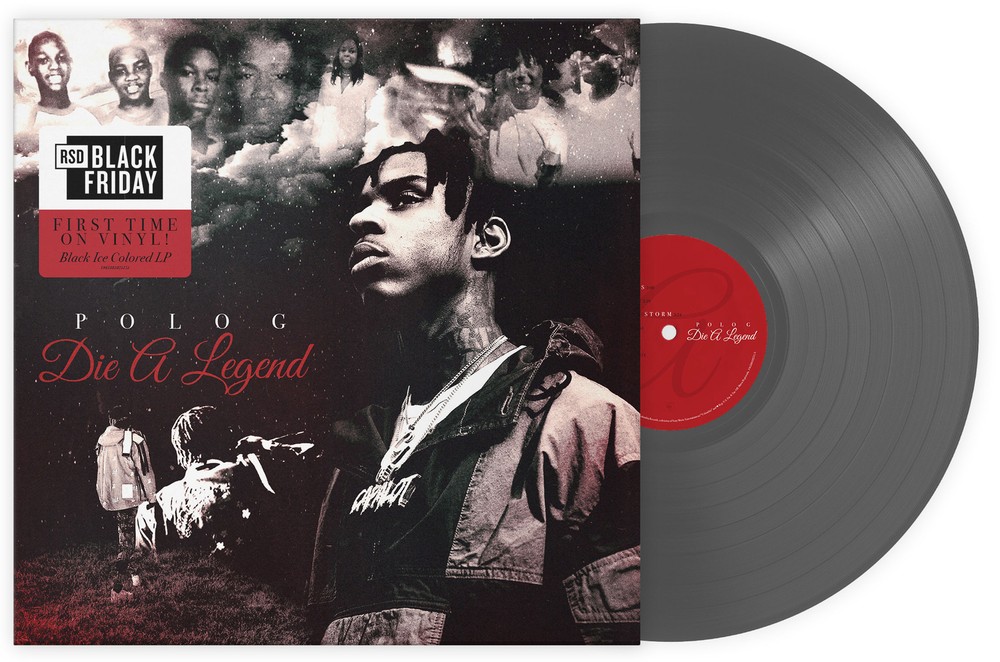 Polo G – Die A Legend Vinyl LP RSD Black Friday 2023 Color Black Ice NEW RTS