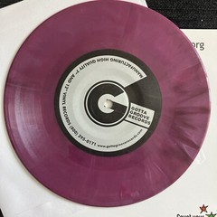 7 Inch Colored Vinyl, The Clippers, Grown-Ups, Empire! Empire! Rare promo copy