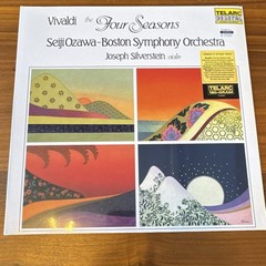 Factory sealed vinyl: Vivaldi Four Seasons Ozawa Boston SO Silverstein Telarc LP