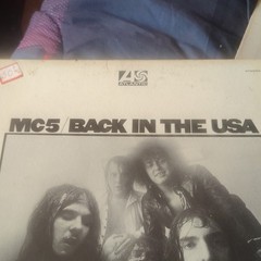 MC5 – Back in the U.S.A. 12″ Vinyl Record LP, Atlantic, Rock