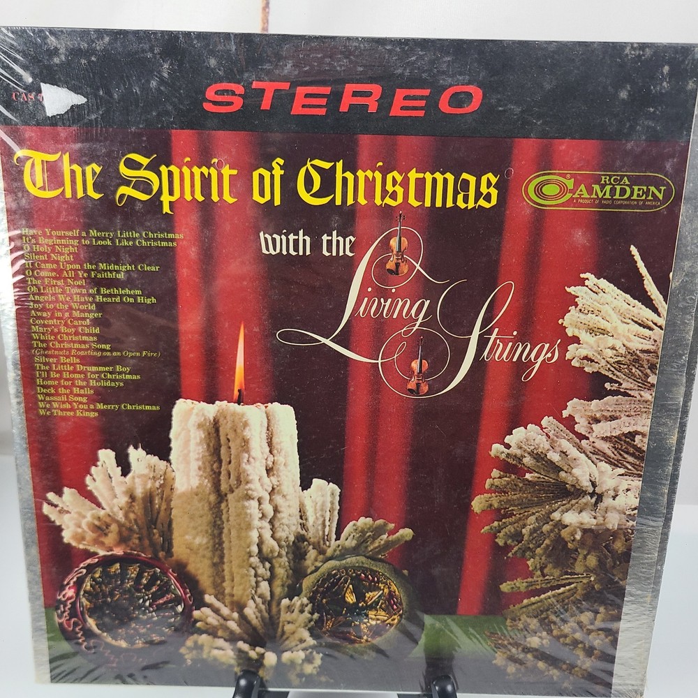 The Spirit Of Christmas With The Living Strings Vinyl LP 1963 Camden CAS-783