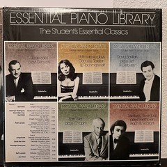 ESSENTIAL PIANO LIBRARY (Full Set 7 Discs) – 12″ Vinyl Record 7xLP – EX