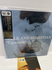 Belle And Sebastian Tigermilk PINK Colored LP Rough Trade 50th + Zine 7” IN HAND
