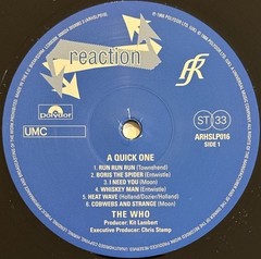 THE WHO – A QUICK ONE – LP – HALF SPEED MASTERING – BRAND NEW (SEALED)!