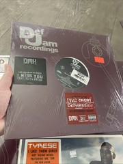 8 SEALED Def Jam Recordings DMX Ja Rule Ludacris Tyrese R&B LP Vinyl Record Lot