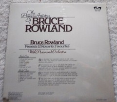 The Piano Artistry of Bruce Rowland – Boot Records Vinyl LP – New and Sealed