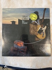 Albert Collins – Ice Pickin’ vinyl 1978 AL4713 Alligator green label Texas Blues