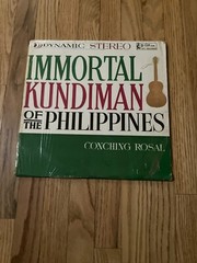 Conching Rosal Immortal Kundiman Of The Philippines MLP-5039S Villar EX