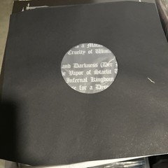 Satanic Warmaster – Exultation Of Cruelty LP 2025 Werewolf Records EVIL-XUL *NEW