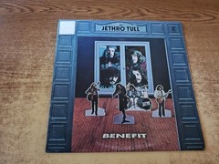 SEE NOTES!!!! CLIVE BUNKER AUTOGRAPHED 1970s VG Jethro Tull – Benefit LP33