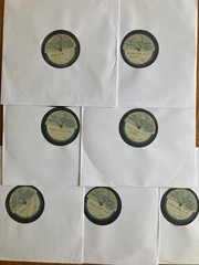 RARE DISNEY 7 x 78rpm Acetate MICKEY MOUSE 21st BIRTHDAY UK Radio Transcription