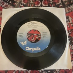 Billy Idol White Wedding 7″ Black Vinyl Single Chrysalis VS4 42697 Stereo