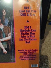 Deep Purple Amsterdamned Vinyl New! Fm Broadcast 1969