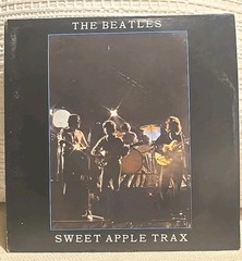 The Beatles Sweet Apple Trax Double LP Record 1975 German Error Label NR 909-1
