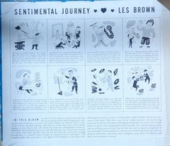 Les Brown Orchestra Sentimental Journey Big Band Jazz 78 rpm vintage records