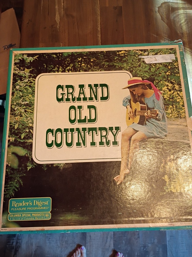 Reader’s Digest Grand Old Country Box Set Country Vinyl LP Record Various