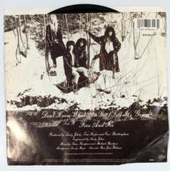 Cinderella: Don’t Know What You Got (Till It’s Gone) / Fire And Ice 7″ 45 VG++