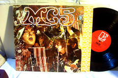 MC 5 LP “Kick Out The Jams” ELEKTRA w Deleted Lyrics & Full Print in Cover VG+