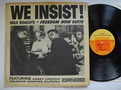 MAX ROACH We Insist! – Freedom Now Suite LP 1961 US Candid VG(+) Abbey Lincoln
