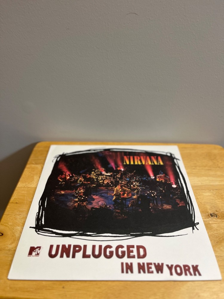 Unplugged in New York by Nirvana (Record, 2009) vinyl AS IS see photos