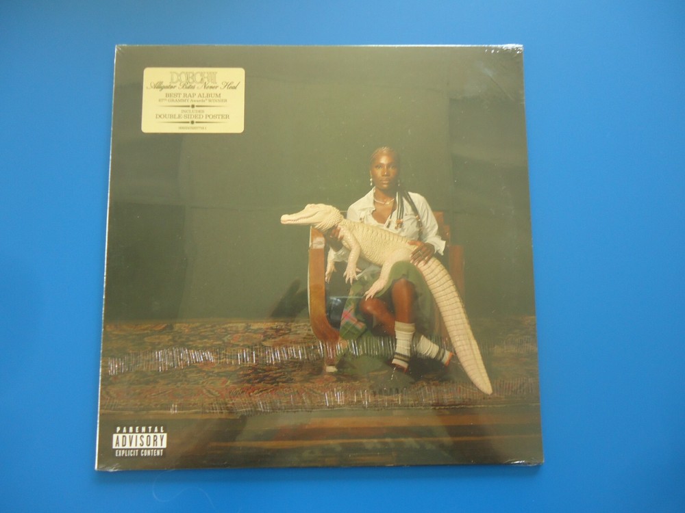 Doechii Alligator Bites Never Heal LP (2024) NEW Shrink Wrap Tear with poster