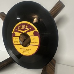 Johnny Ace 7″ Black Vinyl Single 45 RPM Pledging My Love/No Money Duke 136