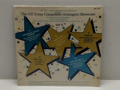 United States Army Field Band – All Army Composers-Arrangers Showcase Vinyl LP