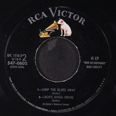 AL COHN: the natural seven RCA 7″ 3x EP 45 RPM