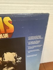 VTG 1977 Elvis Presley Moody Blue 12″ Blue Vinyl LP RCA Victor album