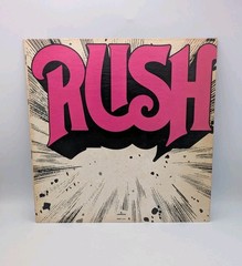 Rush Self Titled LP 1974 Reissue Prog Rock Geddy Lee Alex Lifeson