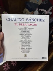 Chalino Sanchez El Pela Vacas Limited Edition 300 Copies Noche Morada Vinyl LP