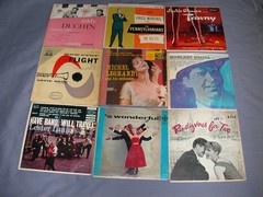 LOT OF (90+) 45RPM EP RECORD SLEEVES ONLY! – EASY LISTENING / POP / NON-ROCK