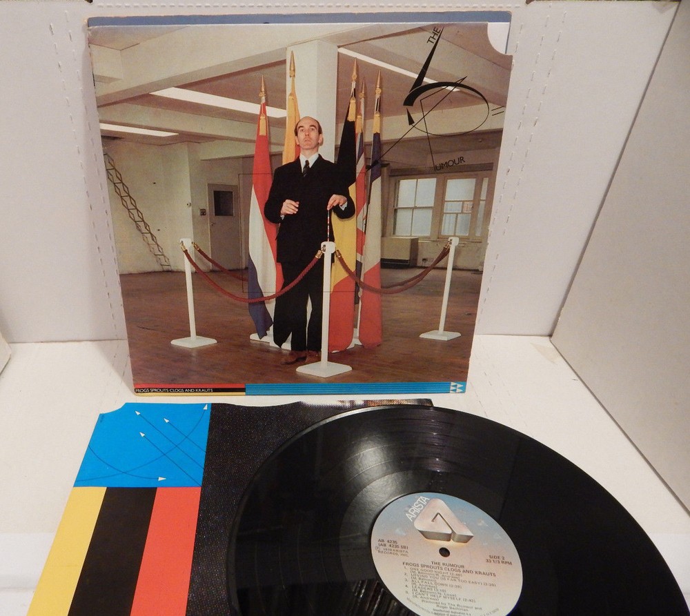 The Rumour Frogs Sprouts Clogs and Krauts 1979 Arista New Wave Punk Clean LP NM