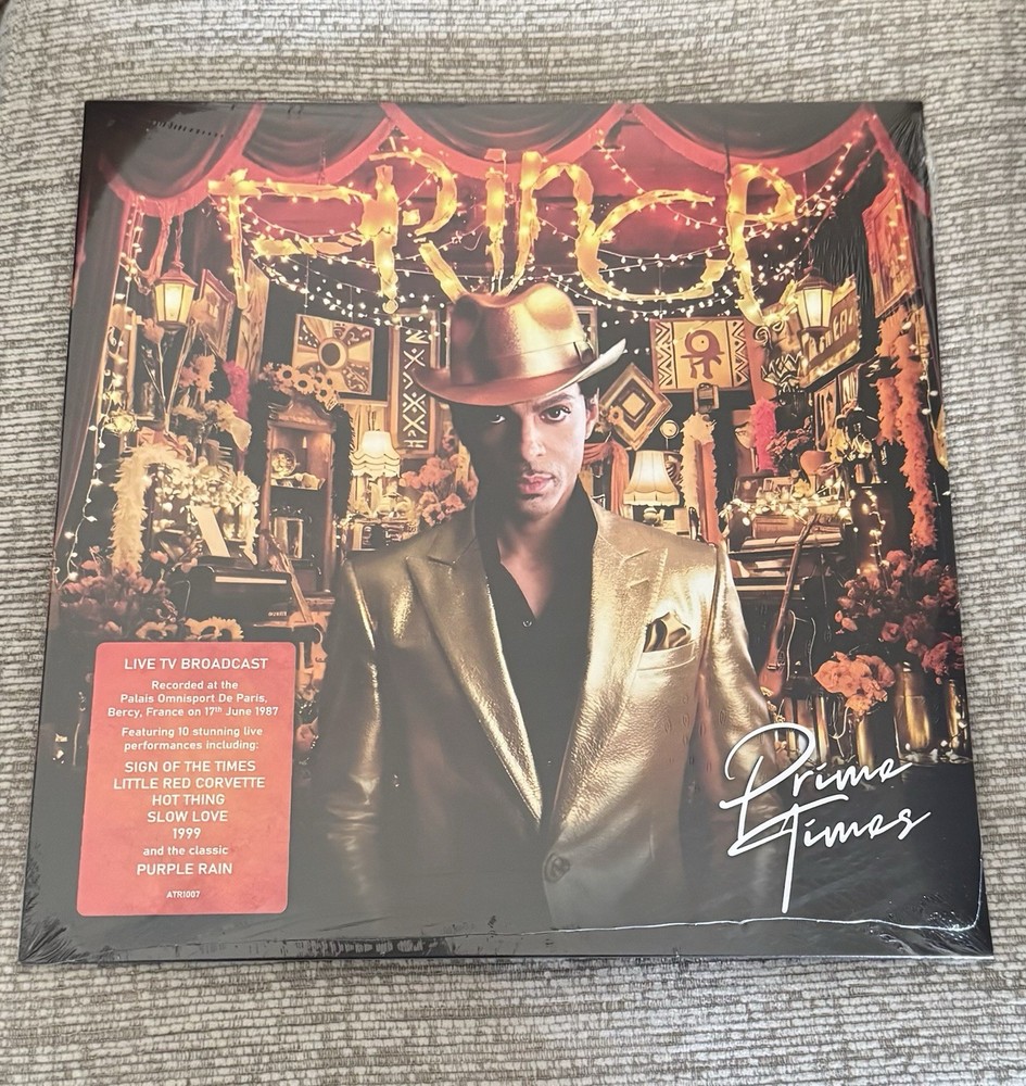 PRINCE Prime Times LP Live ORANGE Vinyl NEW