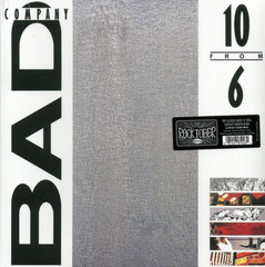 BAD COMPANY “10 FROM 6” (CLEAR VINYL) BRAND NEW! STILL SEALED LP! (MINT)