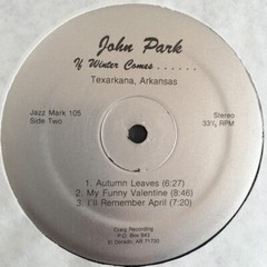 John Park – If Winter Comes (LP, Album) (Mint (M)) – 1682943889