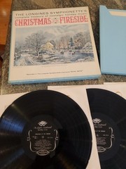 Longines Symphonettes CHRISTMAS AT THE FIRESIDE 4 LP Box Set Stereo Record Set