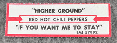 RED HOT CHILI PEPPERS Higher Ground / If You Want Me To Stay 45 EMI S7-57992 NEW