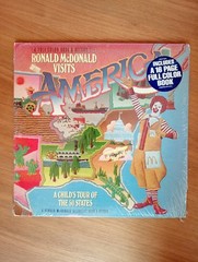 Ronald McDonald Kids Radio Records Birthday Party/ Visits America 2 LP Lot