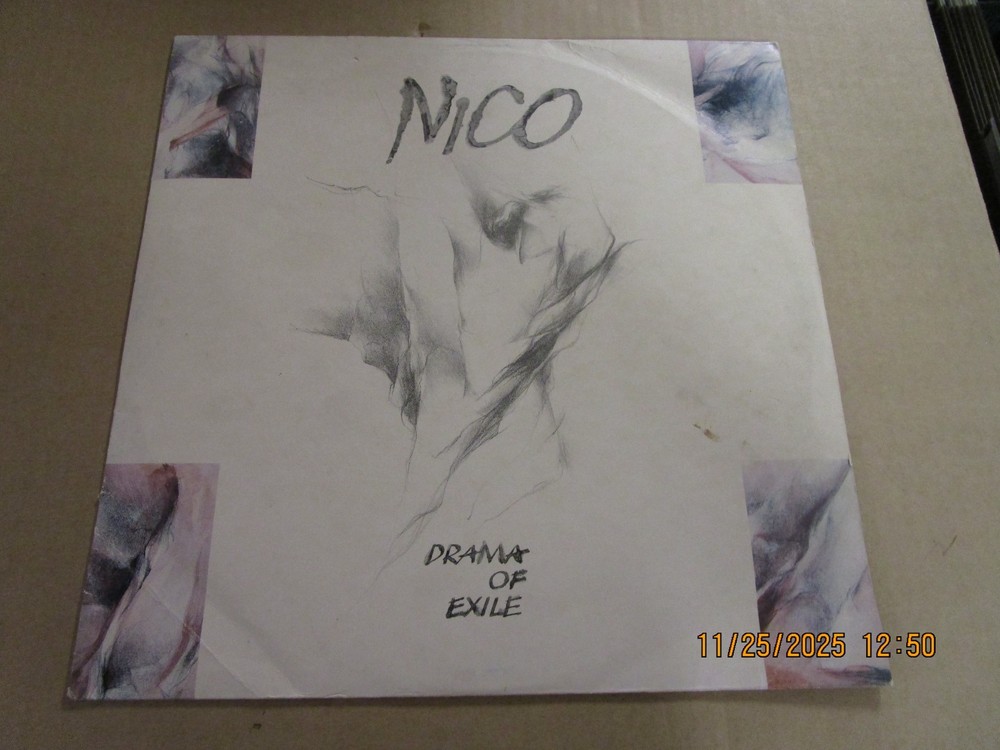NICO Drama Of Exile LP Used! 1991 TOMK Czech Republic Velvet Underground 432/600
