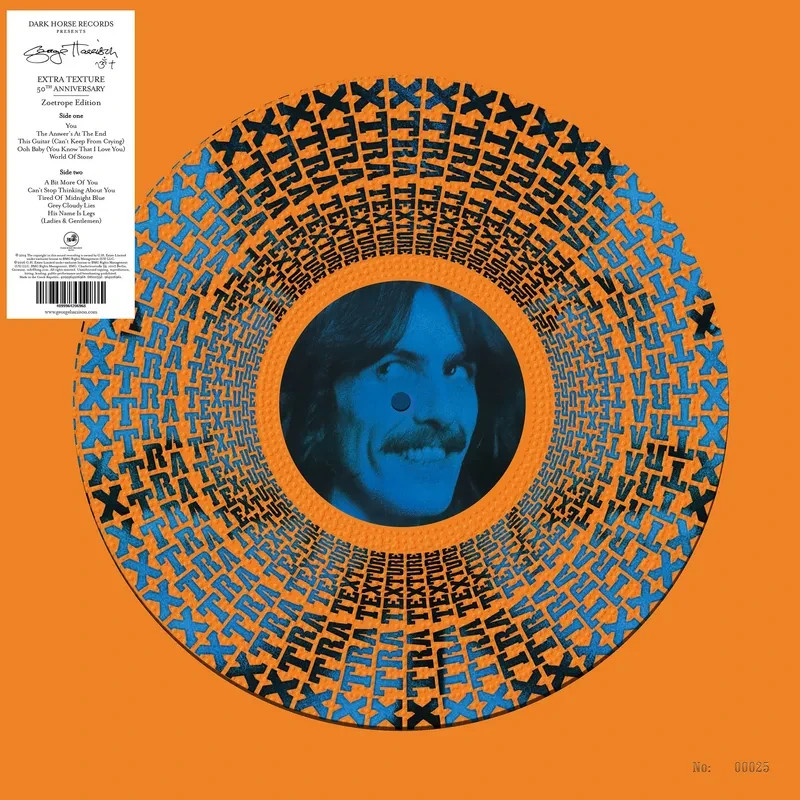 George Harrison EXTRA TEXTURE RSD Exclusive, Anniversary Edition, Zoetrope NEW
