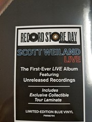 SCOTT WEILAND LIVE LP RSD 2026 RECORD STORE DAY