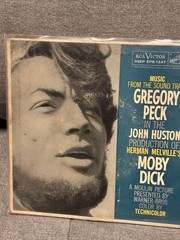 RCA Victor Moby Dick Soundtrack EP EPB-1247 45 RPM Vinyl Gregory Peck