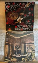 Rod Stewart (5) record albums, Gasoline Alley,Foolish Behaviour +. Free shipping