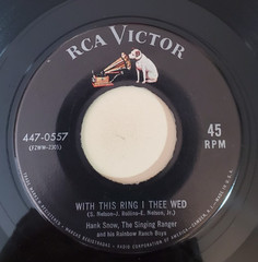 Hank Snow I’M MOVING ON (RE COUNTRY 45) #447-0557 PLAYS VG++